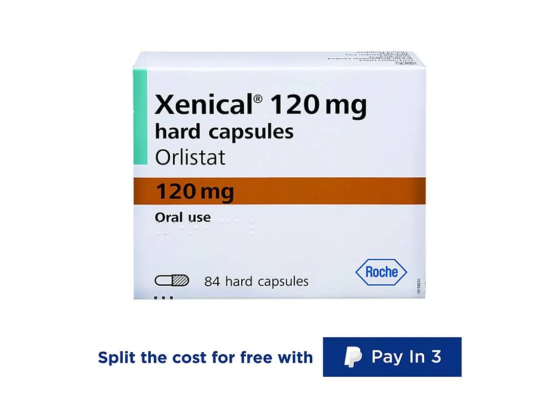 Xenical Capsules 120mg for sale – prescription weight loss medication to buy, order, or purchase online in the UK